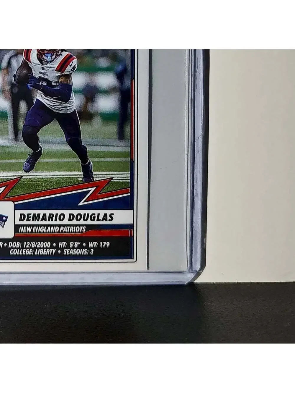 Demario Douglas 2025 Panini NFL #77 Sticker New England Patriots